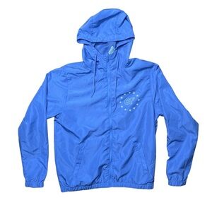 Odd Future Lavender Hooded Zip Up Windbreaker Jacket Small NWT Streetwear